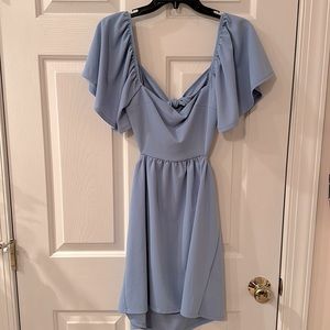 Altered state light blue dress